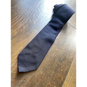 Lanvin Mens Navy Tie